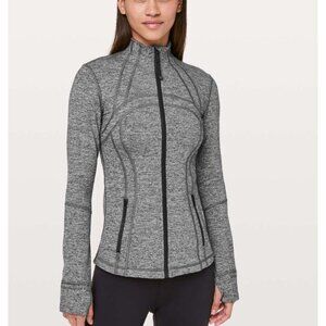 Lululemon Define Jacket Heathered Black Luon Size 2